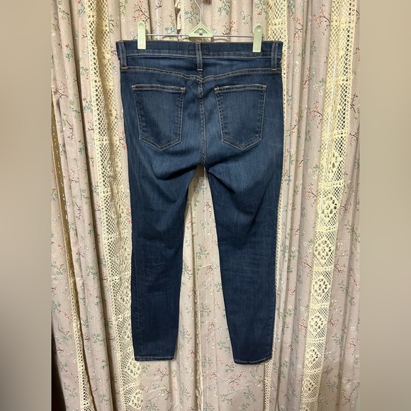 Current Elliott The Stiletto Typhoon Destroy Skinny Jean Light Wash Denim Sz 29 - Picture 2 of 5